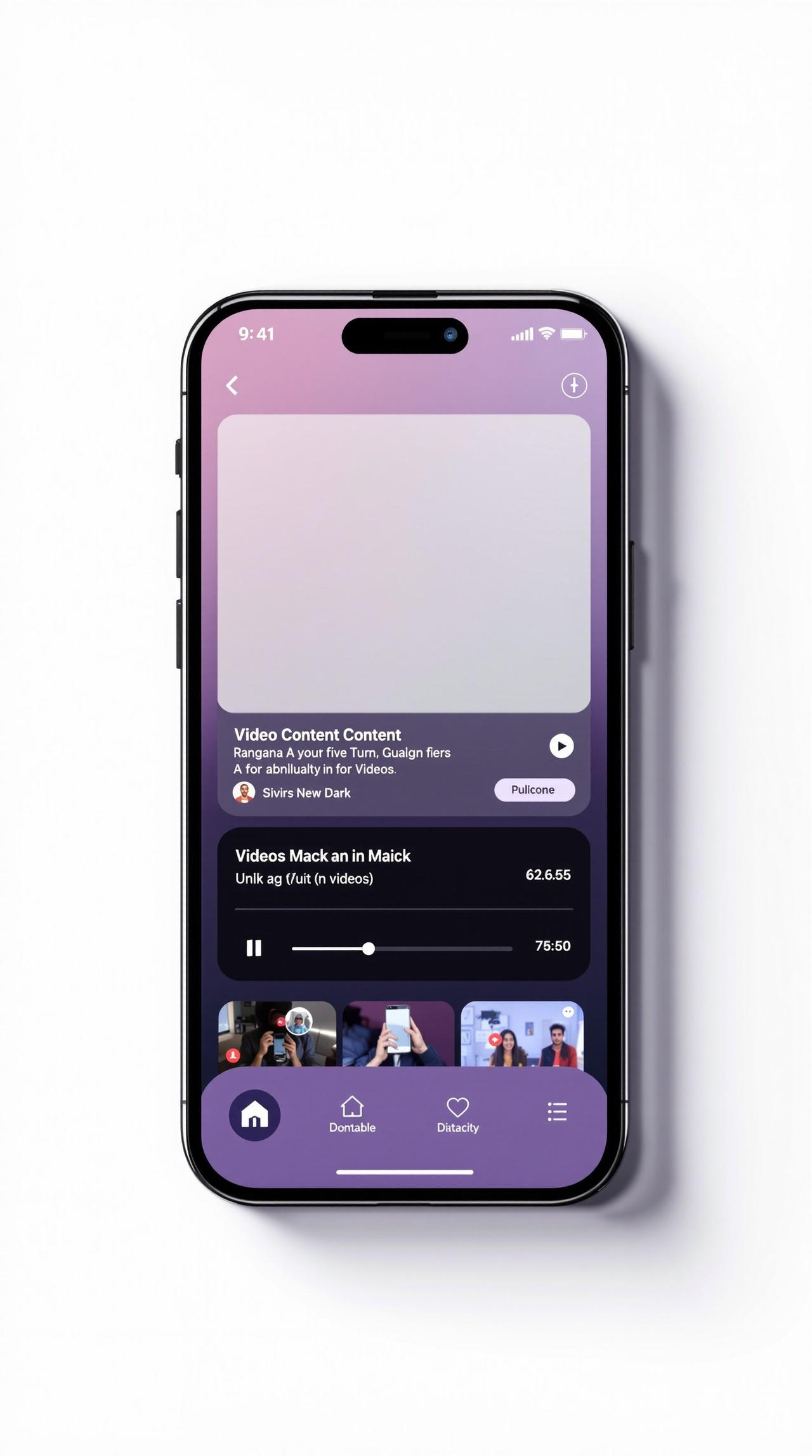 天天视频 APP 预览