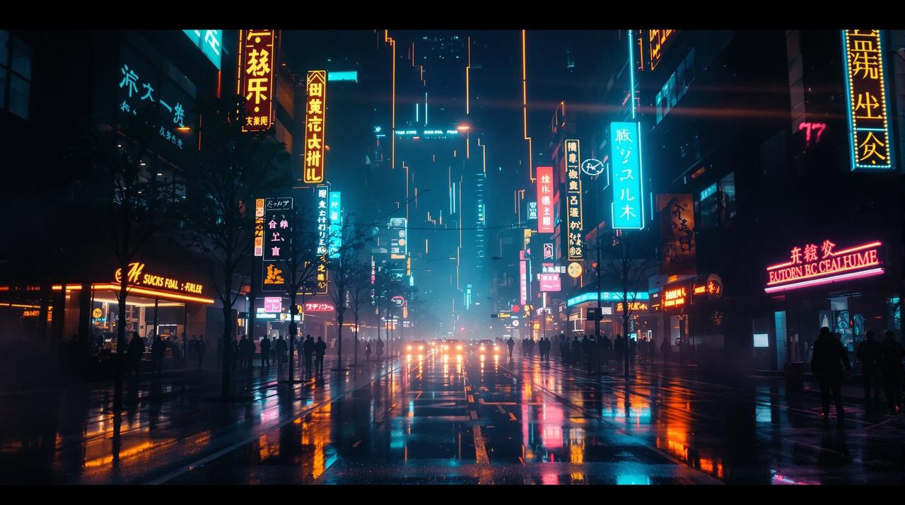 霓虹之下